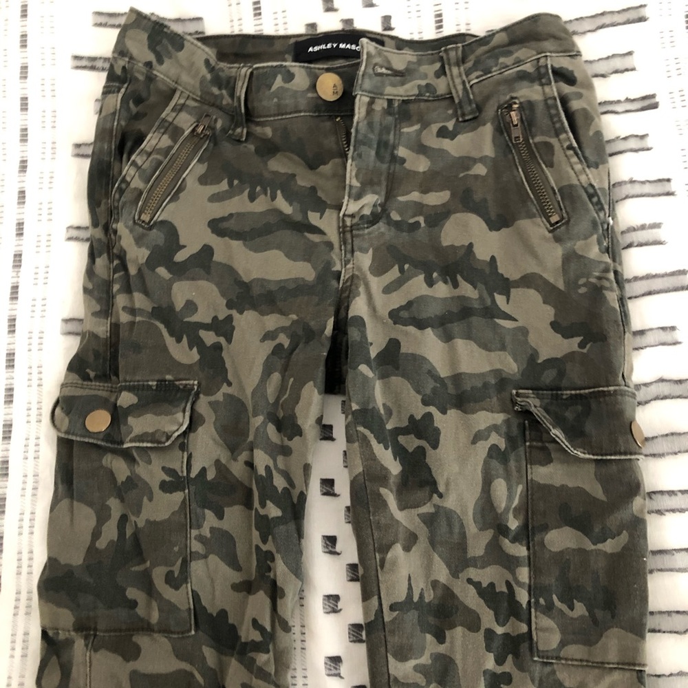 Ashley Mason Camo Jeans